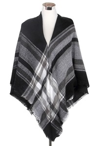 Pippa Tartan Blanket Scarf - Available in 3 Colours