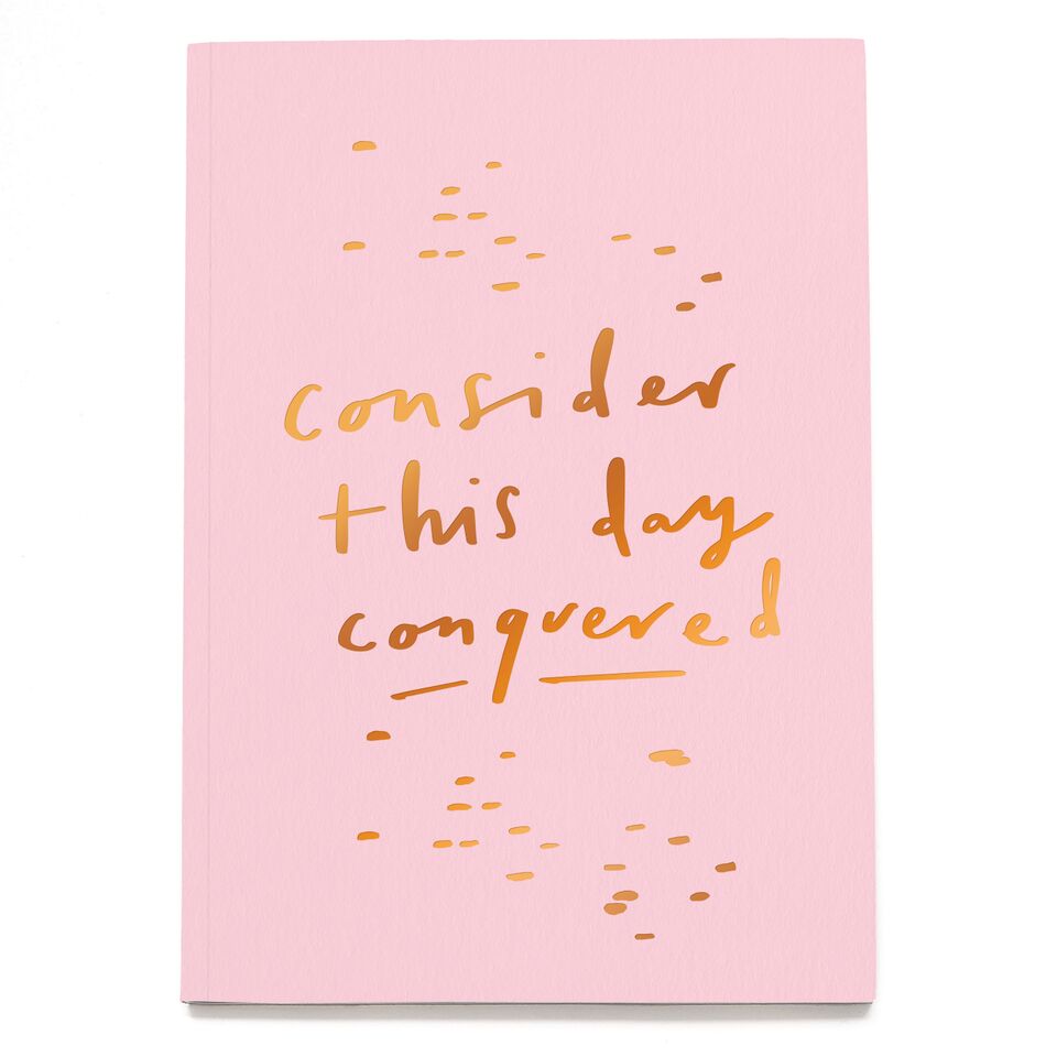 The Ultimate Gift Guide- Consider This Day Conquered A5 Planner