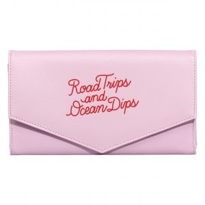 Yes Studio Road Trips and Ocean Dips Travel Wallet