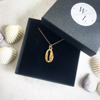 Marina Gold Cowrie Shell Necklace