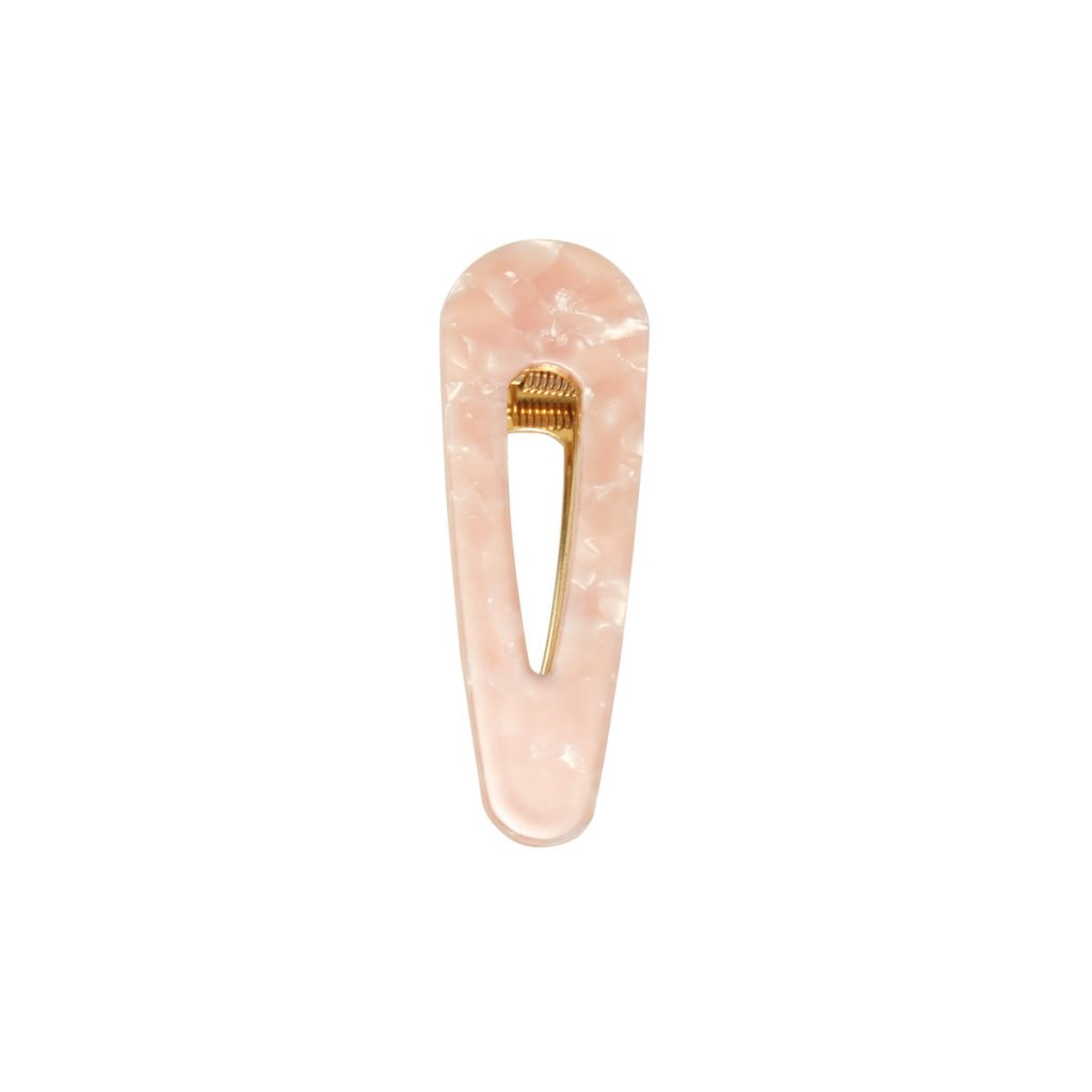 Elsie Pink Resin Hair Clip