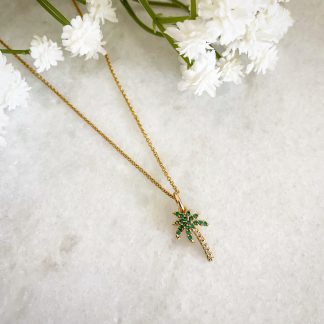 Palm Tree Necklace