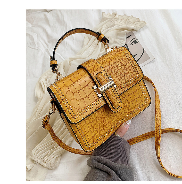 Harlow Structured Cross Body Yellow