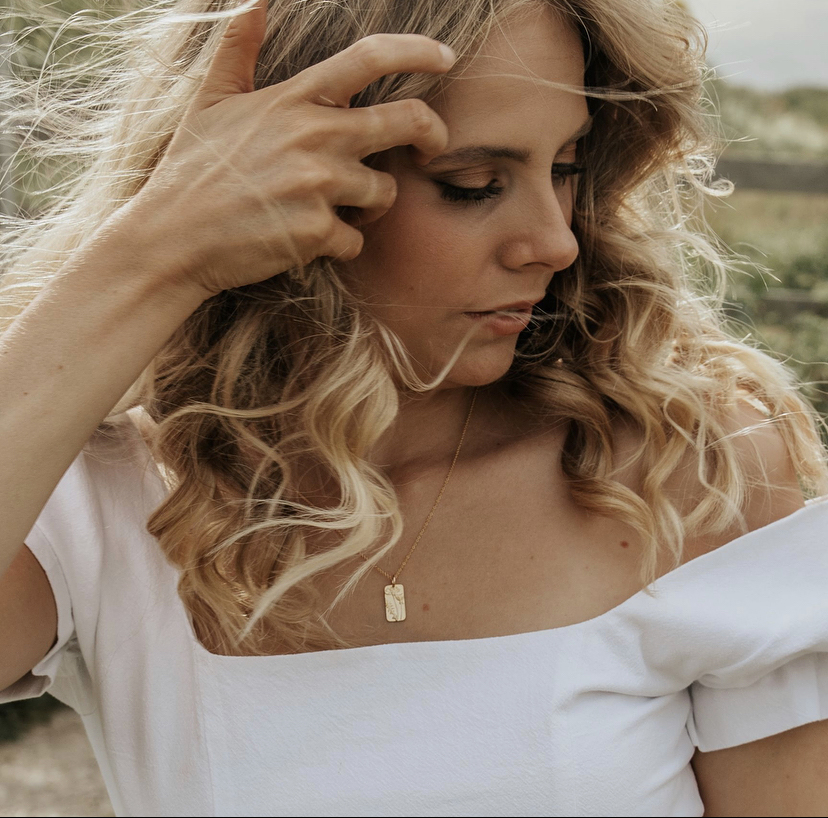 Meredith Wildflower Gold Necklace