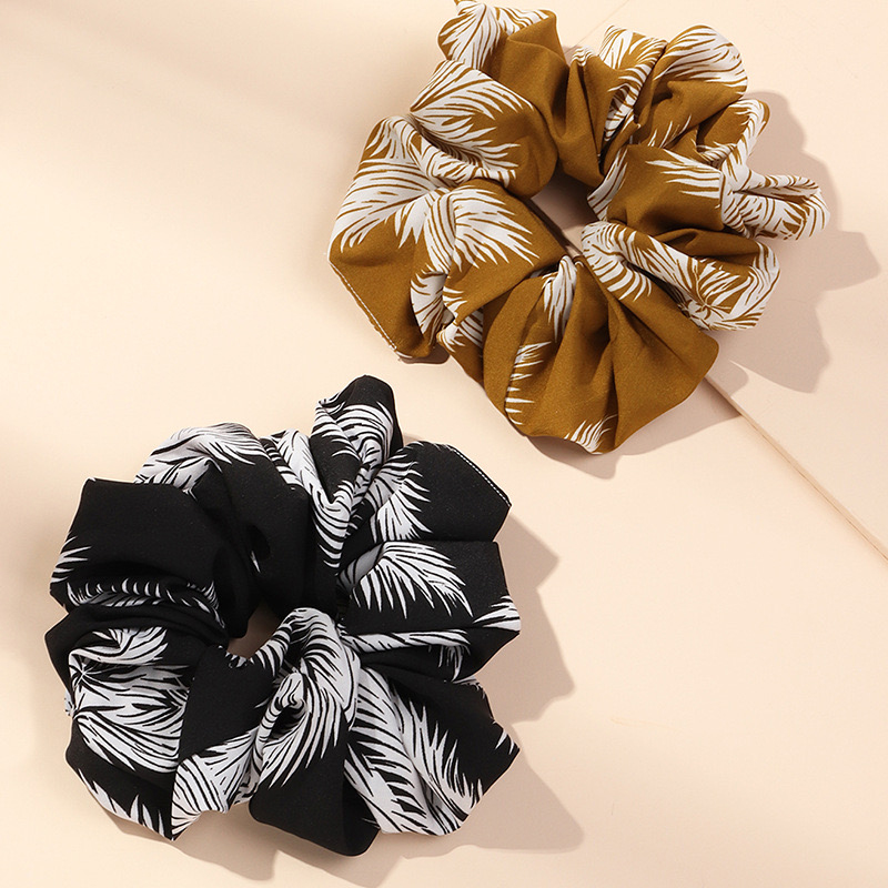 Azalea Floral Hair Scrunchies