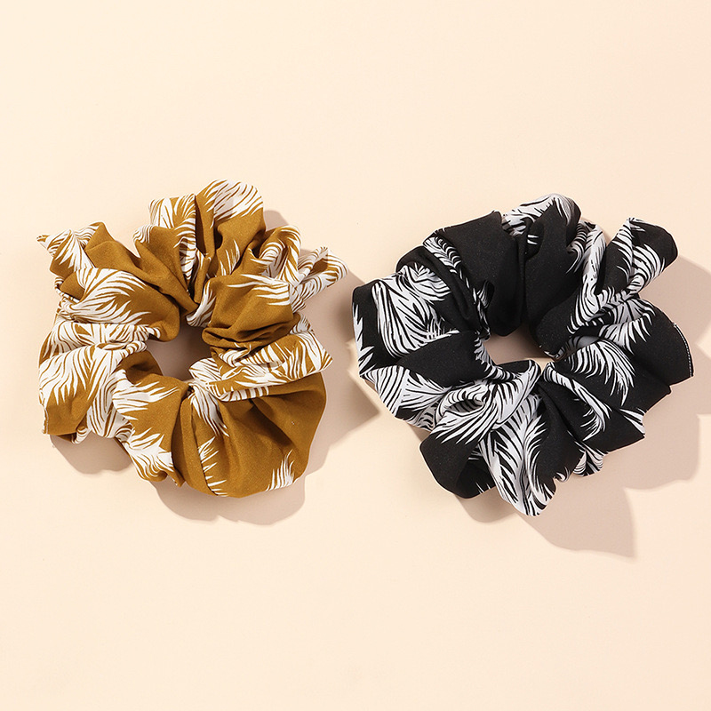 Azalea Floral Hair Scrunchies