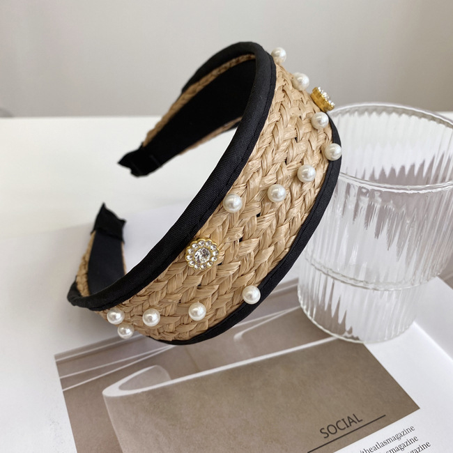 Carrie Embellished Woven Headband