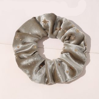 Millicent Gold Star Scrunchie