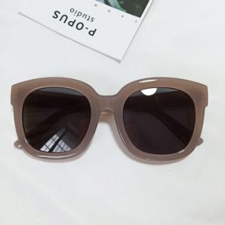 Tori Brown Square Sunglasses