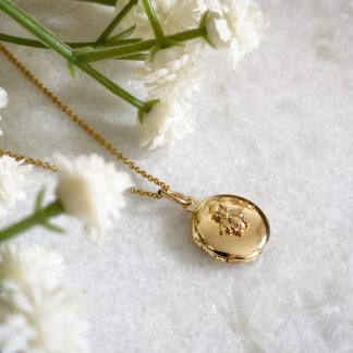Gold Bee Locket