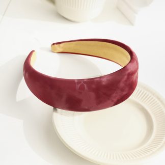Belle Red Marble Headband