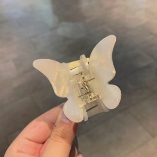 Paloma White Butterfly Hair Claw