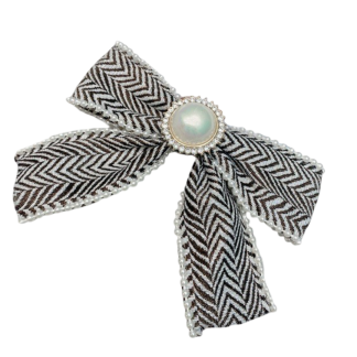 Millie Pearlescent Hair Bow, elegant and chic hair accessory