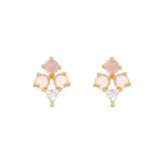 Dainty Ice Cream Sundae Stud Earrings