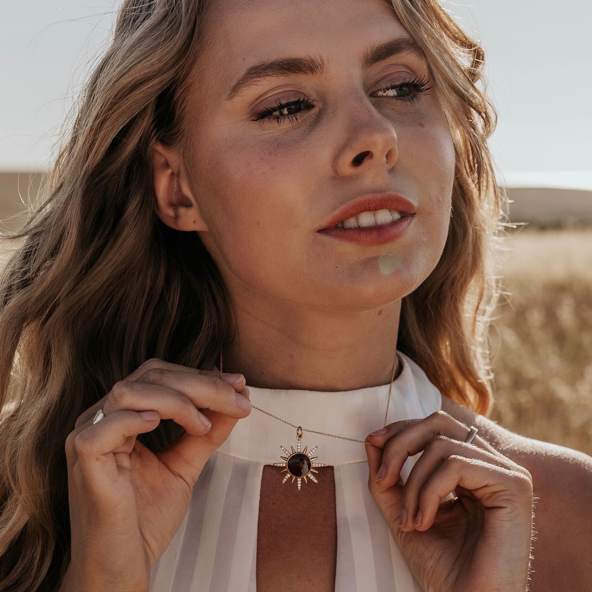 Solaris Sunburst Necklace