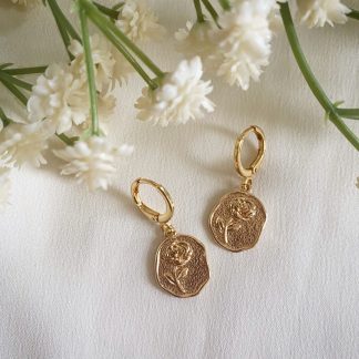 Hattie Rose Huggie Hoop Earrings