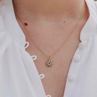 North Star CZ Necklace