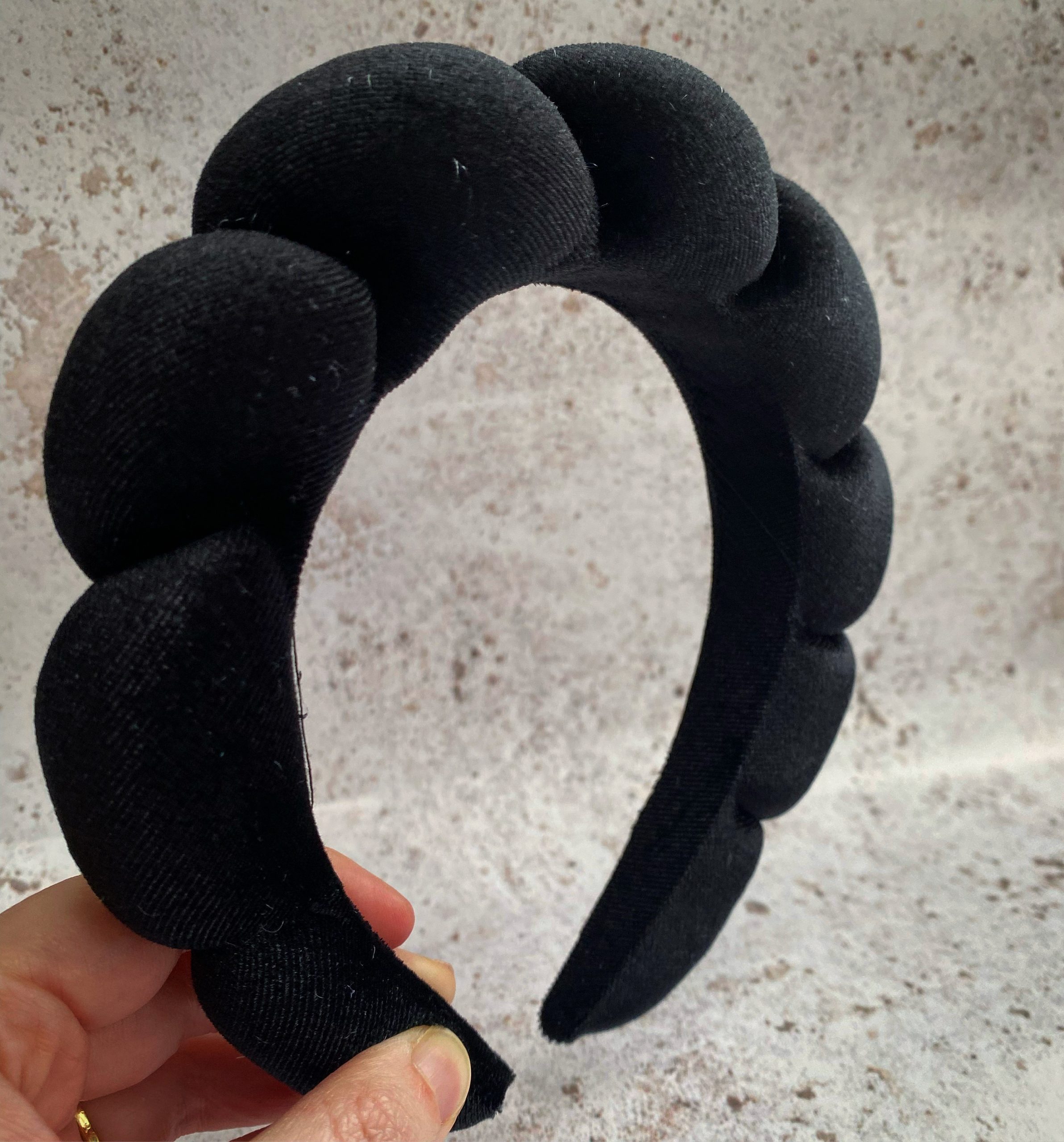 Claudette Black Cloud Headband