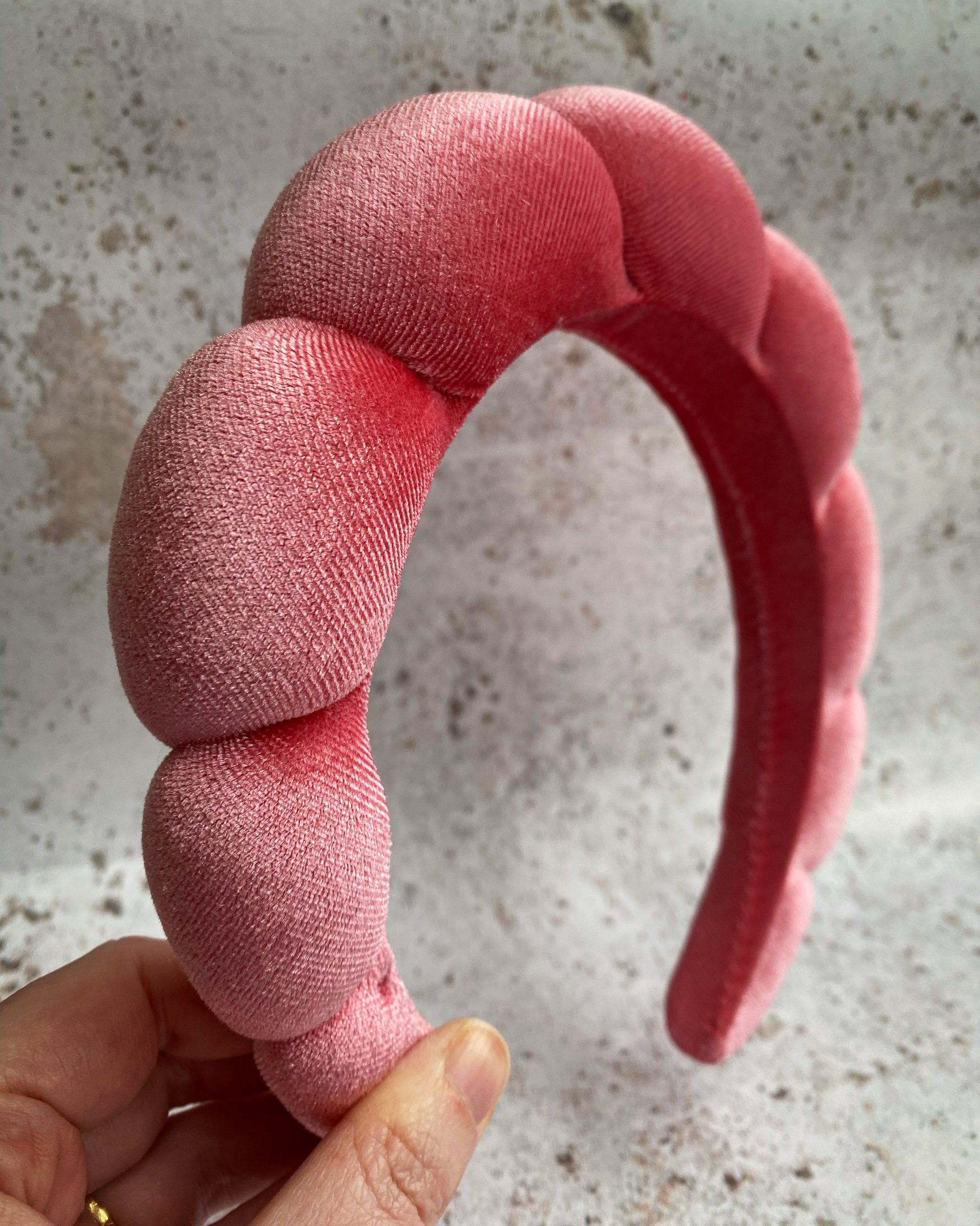 Claudette Watermelon Pink Cloud Headband