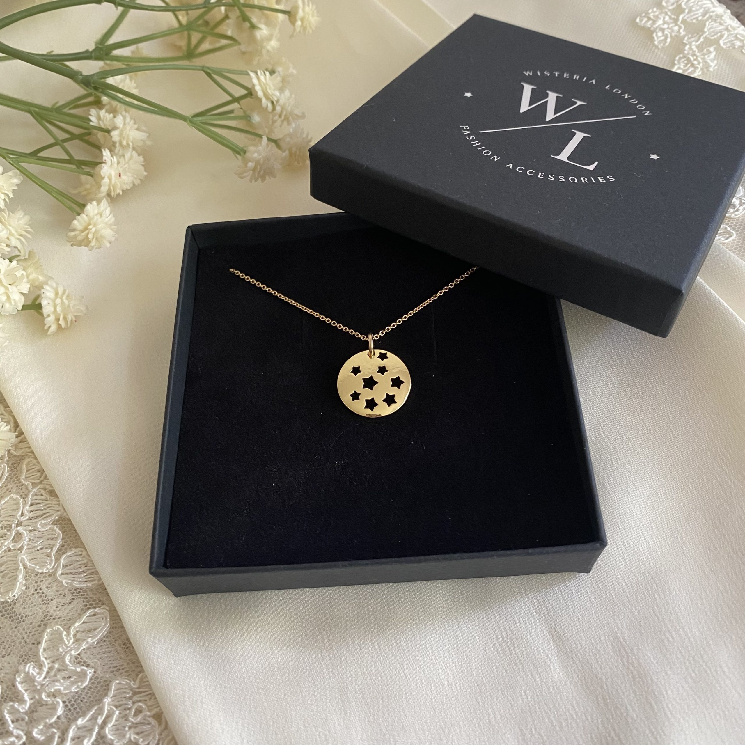 Halcyon Gold Star Necklace