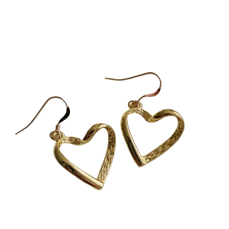 Adora Gold Heart Earrings